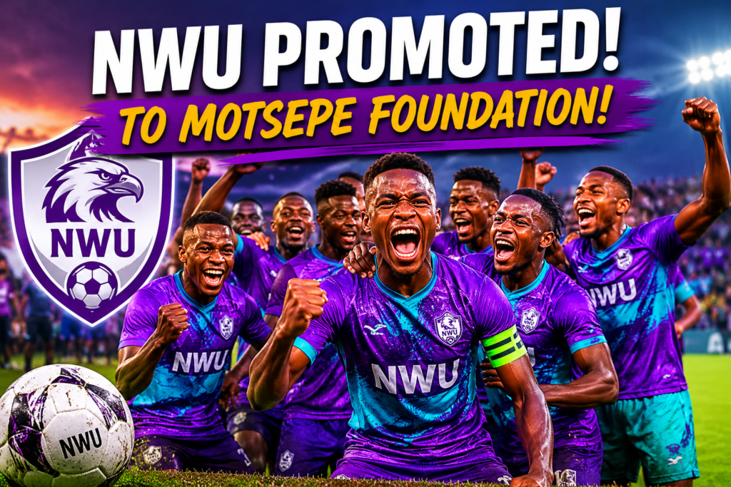 NWU promoted to Motsepe Foundation Championship