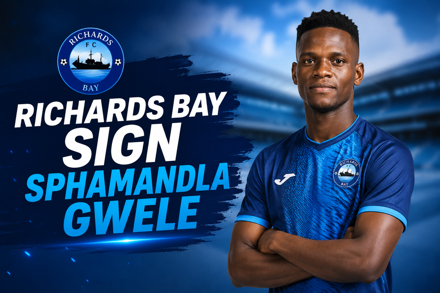 Siphamandla Gwele to Richards Bay